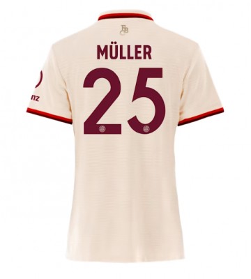 Bayern Munich Thomas Muller #25 Replika Tredjetrøje Dame 2024-25 Kortærmet